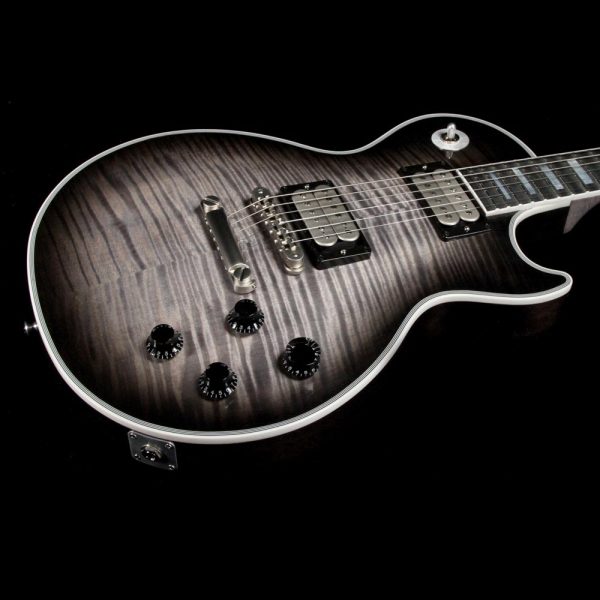 Gibson Custom Shop Vivian Campbell Les Paul Custom Signed Limited Edition Antrim Basalt Burst For Discount