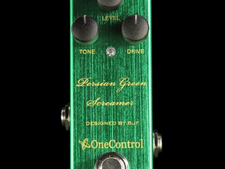 One Control BJF Series Persian Green Screamer Overdrive Effect Pedal Online