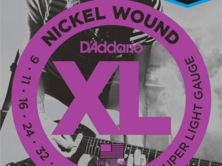 D Addario Nickel Wound Tremolo Electric Strings (Super Light 9-42) For Cheap