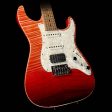 Used 2017 Tom Anderson Drop Top Classic Electric Guitar Red Surf Online Sale