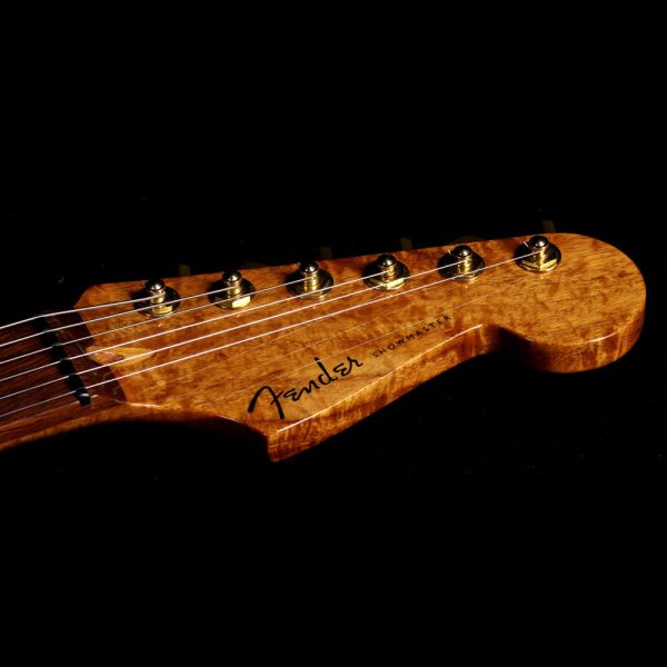 Used 1999 Fender Custom Shop Masterbuilt Jason Davis Koa Showmaster Calendar Electric Guitar Sale