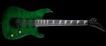 Jackson Custom Shop SL-V Soloist 3SC Electric Guitar Transparent Green For Cheap