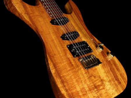 Used 1999 Fender Custom Shop Masterbuilt Jason Davis Koa Showmaster Calendar Electric Guitar Sale