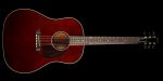 Used Gibson Montana J-45 Standard Limited Edition Acoustic Guitar Wine Red Online Sale