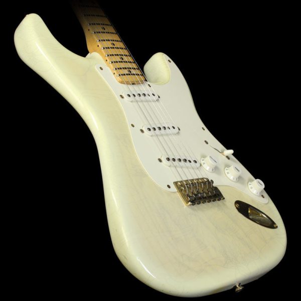 Used 2005 Fender Custom Shop Masterbuilt Yuriy Shishkov Mary Kaye Stratocaster Electric Guitar Mary Kaye White Blonde Online Hot Sale